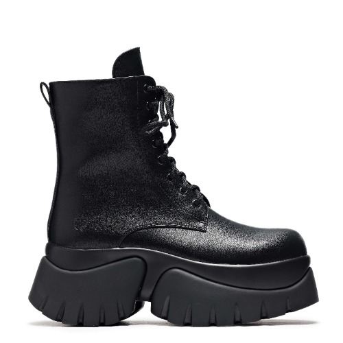 Rancor Lace up 'Monster' Boots | UK 5 / Black