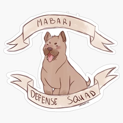 Dragon Age: Origins - Mabari Defense Squad Vinyl Sticker Laptop Decal Waterproof 5"