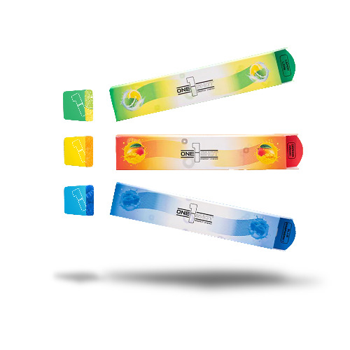 Energy Chew Sample Pack | 75mg Caffeine per Piece (18 Pieces - Pick Your Flavors) - Lemon Lime / Blue Raspberry / Orange Mango