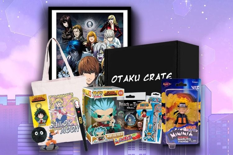 Otaku Crate | Anime & Manga Mystery Box | Standard Crate (5-7 Items)