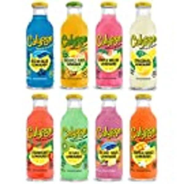 Calypso Lemonades Made with Real Fruit and Natural Flavors | 8 Flavor Variety,16 Fl Oz (Pack of 8)