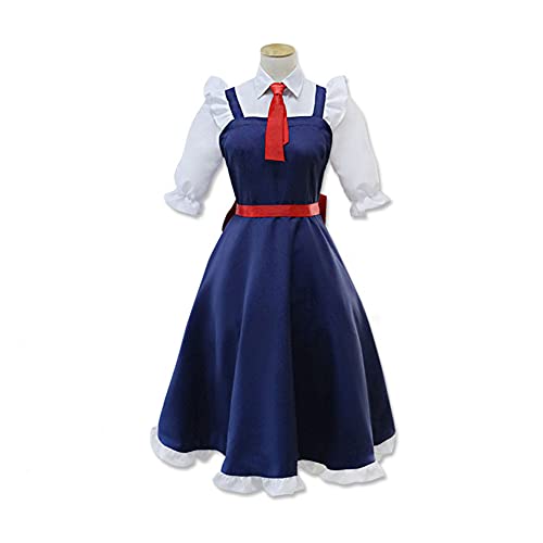 Okazaki Miss Kobayashi's Dragon Maid Cosplay Costume Tohru Uniform Dress Outfit Full Set - Tohru - Small