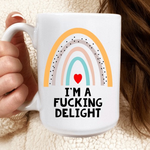 I'm A Delight Mug - White / One Size