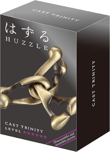 Hanayama Huzzle Trinity Cast Metal Puzzle