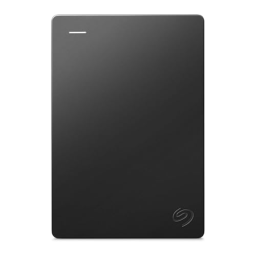 Seagate Portable 5TB External Hard Drive HDD – USB 3.0 for PC, Mac, PS4, & Xbox - 1-Year Rescue Service (STGX5000400), Black - External HDD - 5TB