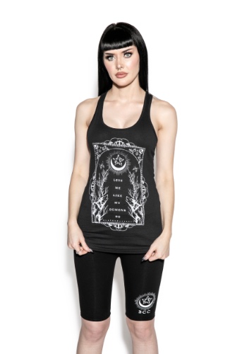 Love Me Like My Demons Do - Racerback Tank | Large