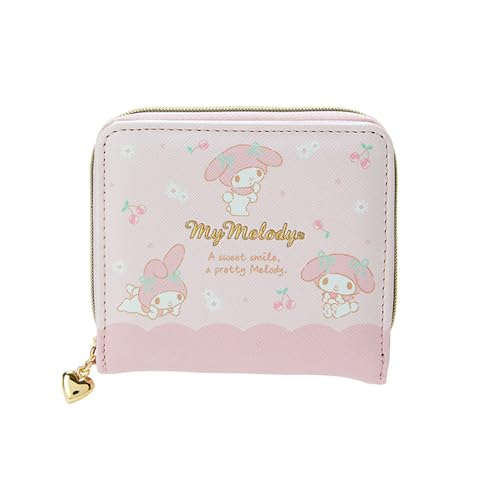 Sanrio 126004 Sanrio Wallet, My Melody, My Melody, 3.5 x 4.1 x 1.0 inches (9 x 10.5 x 2.5 cm), Kids Wallet, Character - My Melody