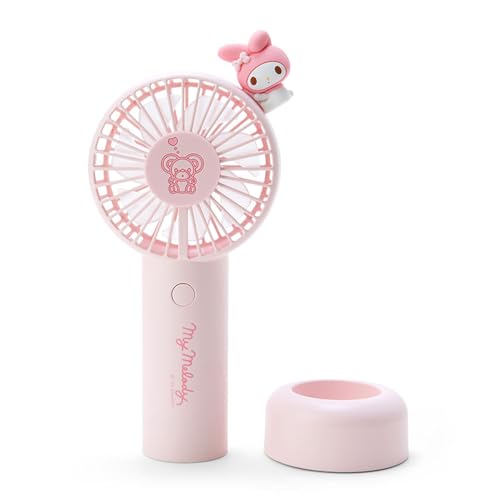 Sanrio 212121 2-Way Fan My Melody, My Melody, 7.1 x 3.9 x 1.6 inches (18 x 10 x 4 cm), Character - My Melody