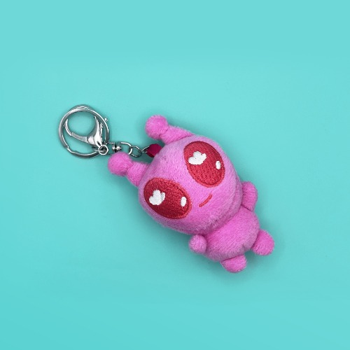 Pink Alien Plushie | Keychain - A Grade
