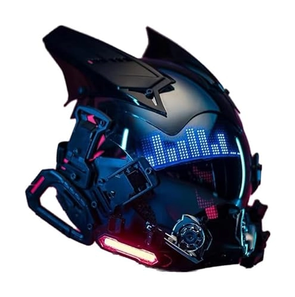 Throne Tanuki1080 Pdling Cyberpunk Gothic Mask Helmet For Adulttechwear Mask Halloween 2468