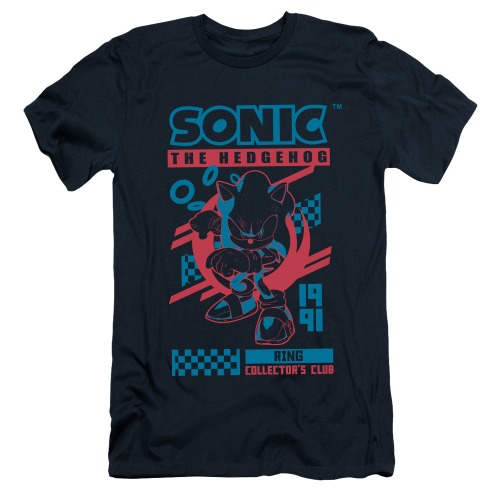 Sonic Ring Collector's Club Navy Tee | Medium
