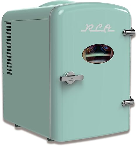 ARCTIC CHEF RMIS129-MINT Mini Fridge, Mint, 0.15 Cubic feet
