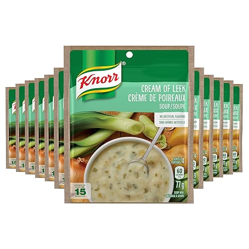 Knorr Soup Mix for A Quick Delicious Soup Or Flavour Boost Onion No Artificial Colours Or Flavours 77 g 12-Count - Onion - 77 g (Pack of 12)
