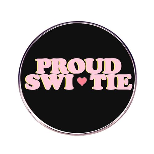 AUONY Music Inspired Brooch, Hat Clothes Backpack Brooch Badge Lapel Pin for Fans Gifts Jewelry Accessories