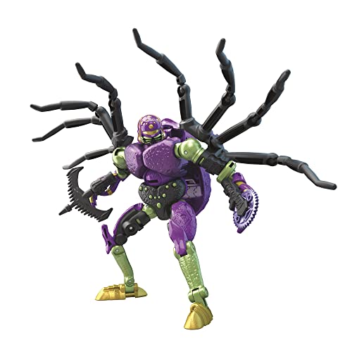 TRANSFORMERS Toys Generations Legacy Deluxe Predacon Tarantulas Action Figure - 8 and Up, 5.5-inch, Multicolour (F3032)