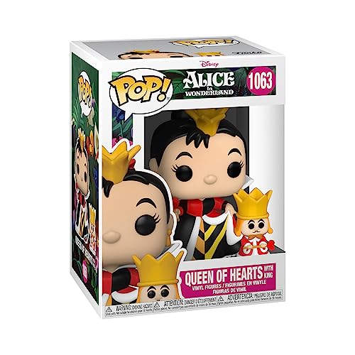 Funko POP! and Buddy Disney: Alice 70th– Queen Of Hearts With King