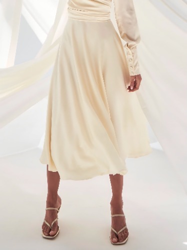 Silky Dream Skirt Maxi