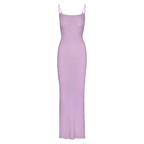 SOFT LOUNGE LONG SLIP DRESS | SUGAR PLUM