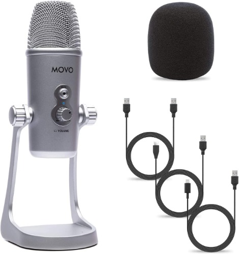 UM800 | Desktop Mic For USB/USB-C/Lightning | Movo
