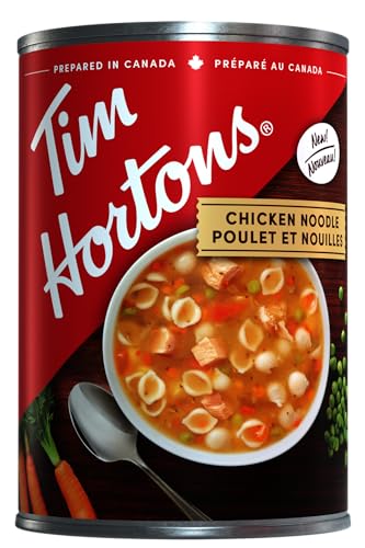 Tim Hortons Chicken Noodle Soup, Ready-to-Serve, 540mL Can - Chicken Noodle