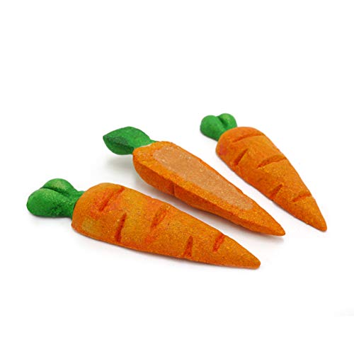 Rosewood Boredom Breaker Treat 'N' Gnaw Carrots, Rabbit Treats & Small Animal Treats, 3 Pieces - Carrots - 3 Count (Pack of 1)