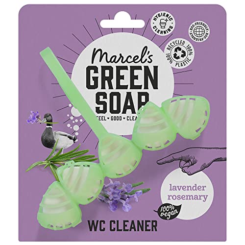 Marcel's Green Soap - Bloque de inodoro - Geranio y Limón - Rimblock Eco - 250 rubores