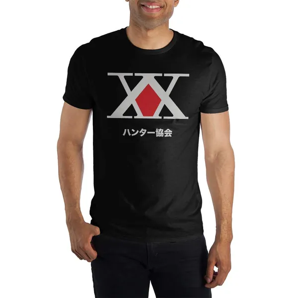 Hunter X Hunter Men's Black Short-Sleeve T-Shirt