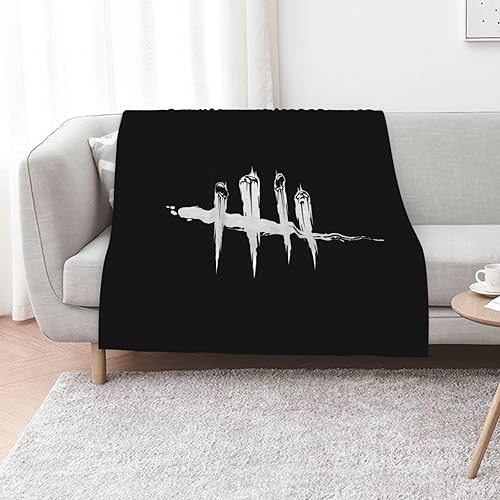 Flannel Blanket Dead by Daylight Lightweight Fluffy Cozy Bed Blanket Soft Fleece Plush Warm Throw Blanket fit Decorative Couch Sofa Suitable for All Season 50x40 inches - Dead By Daylight - 50"x40"