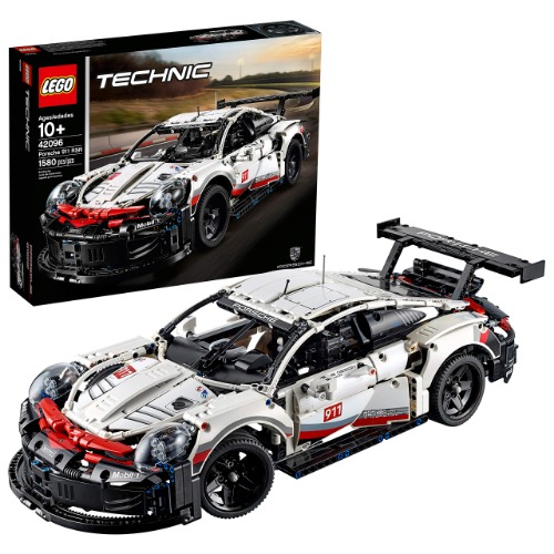 LEGO Technic Porsche 911 RSR 42096 Building Kit , New 2019 (1580 Piece) - Standard Packaging