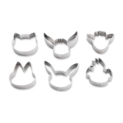 Pokémon Kitchen Cookie Cutters (6-Pack)