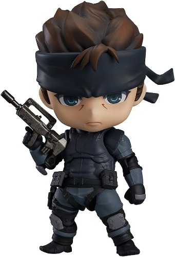 Metal Gear Solid - Solid Snake - Nendoroid #447 - 2024 Re-release (Good Smile Company) - Brand New