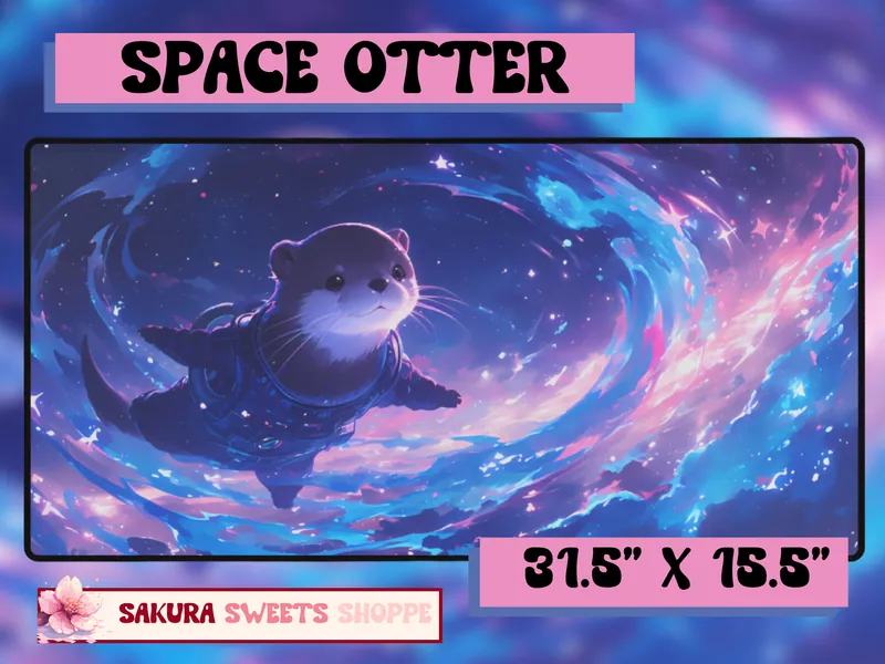 Otter Space Desk Mat