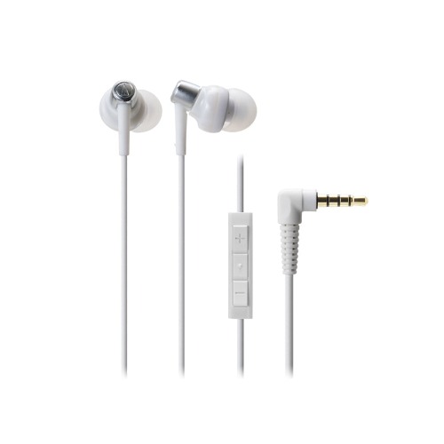 Audio-Technica ATH-CKM300i In-Ear Headphones - white