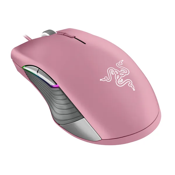 Razer Lancehead Tournament Edition USB Optique 16000Dpi Ambidextre Rose Souris - Souris (Ambidextre, Optique, USB, 16000 Dpi, 104 G, Rose)