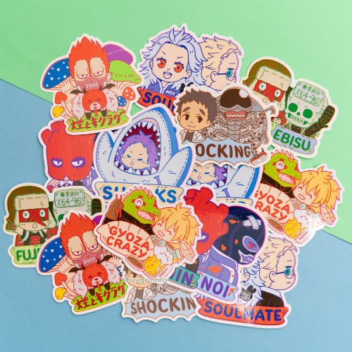 DRHDR Die Cut Stickers (Set)