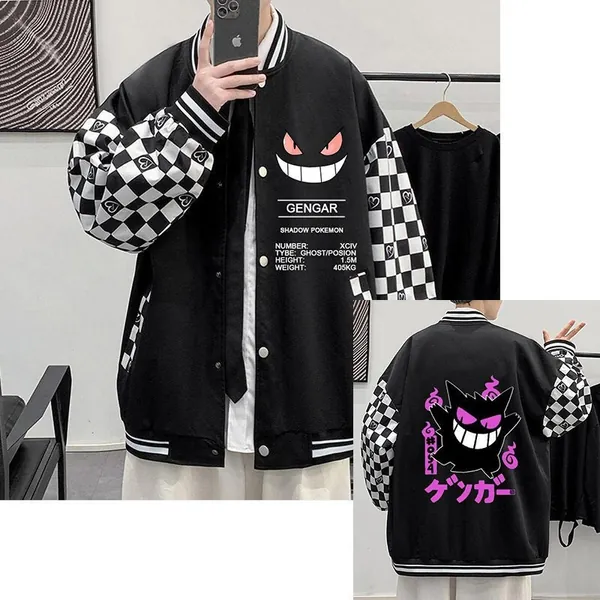 Pokemo style GENGAR hoodie anime wear