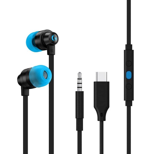 Logitech G333 Gaming Earphones With Mic (Black) | Default Title