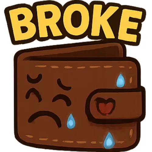 Broke