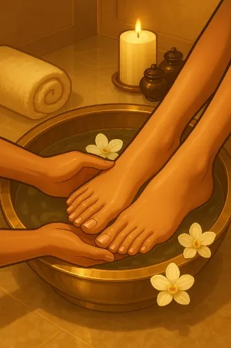 Virtual Foot Massage