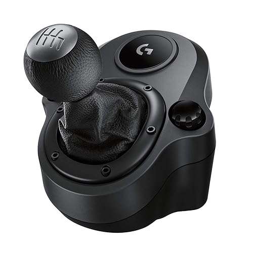Logitech G Driving Force Shifter – Compatible with G29, G920 & G923 Racing Wheels for-PlayStation 5, Playstation 4, Xbox-Series X|S, Xbox-One, and-PC - Graphite