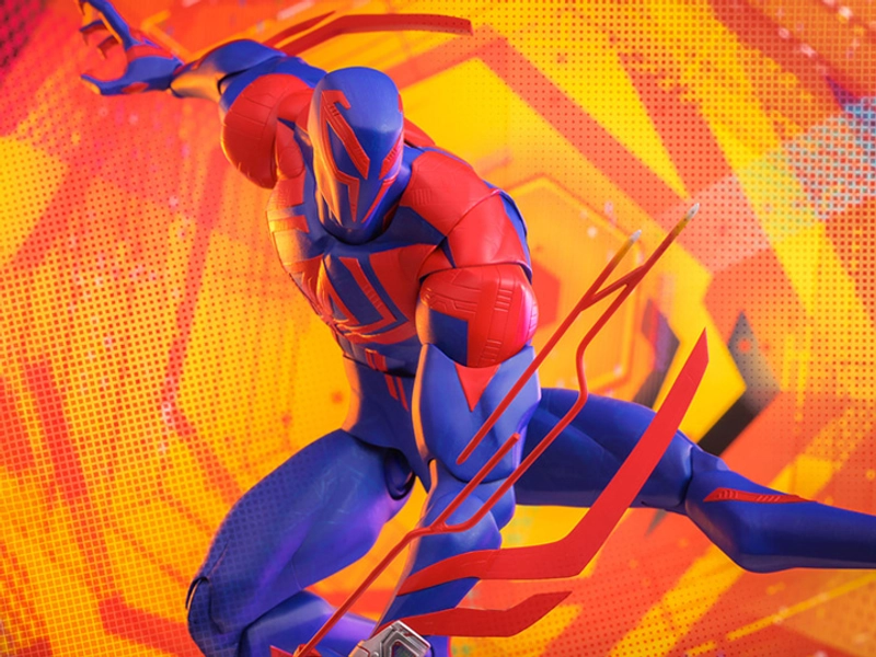 Spider-Man: Across The Spider-Verse: Part One MMS711 Spider-Man 2099 1/6th Scale Collectible Figure