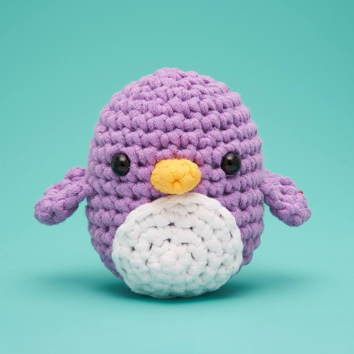 Pierre the Penguin Purple Crochet Kit | Default Title