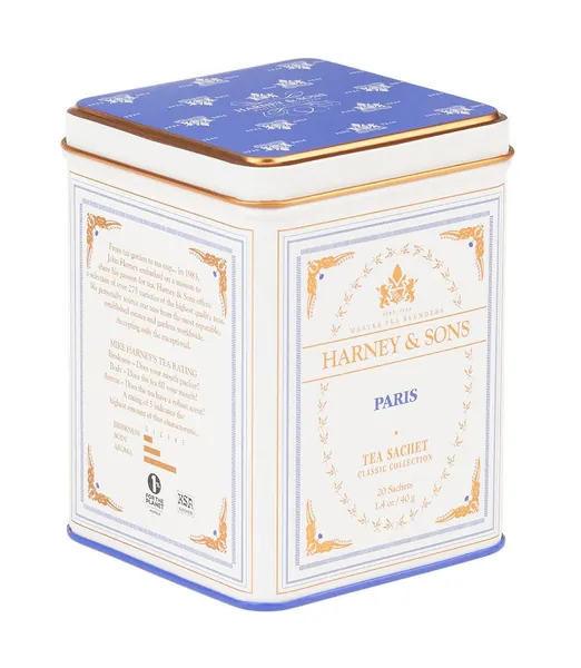 Harney & Sons Paris, Black Tea, 20 Sachets - Tea Paris, 20 sachet tin 20 Count (Pack of 1)