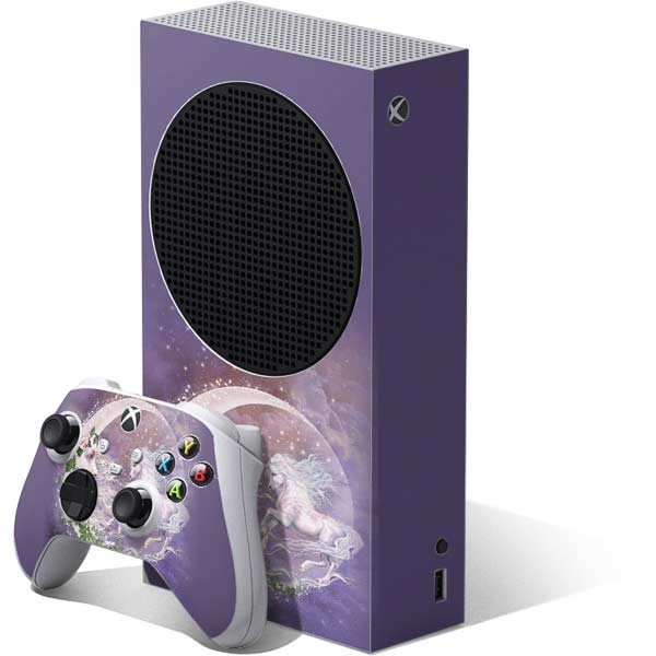 Moon Unicorn by Laurie Prindle Xbox Series S Skins - Xbox Series S Controller