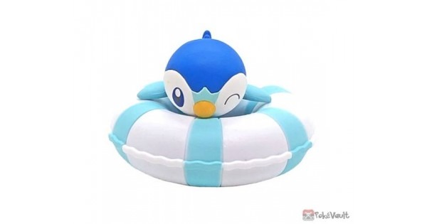 Pokemon 2022 Piplup Bandai Puka Puka Floating Collection #3 Figure