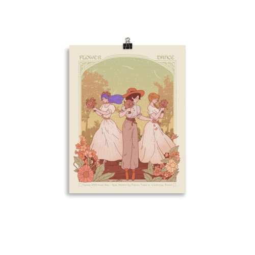 Vintage Flower Dance | Poster | Stardew Valley - 11″×14″
