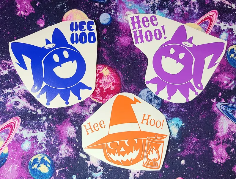 Jack Frost & Black Frost (SMT) Vinyl Decal Stickers