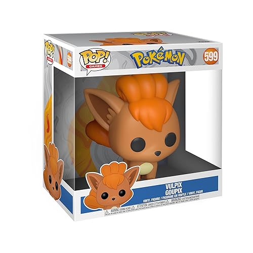 Funko POP! Jumbo: Pokemon - Vulpix - Collectable Vinyl Figure - Gift Idea - Official Merchandise - Toys for Kids & Adults - Video Games Fans - Model Figure for Collectors and Display - POP ''10