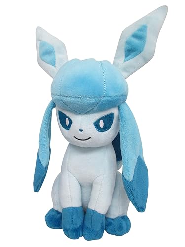 Sanei Pokemon All Star Collection PP124 Glaceon 7" Stuffed Plush - Pink