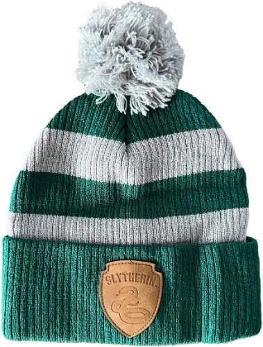 Harry Potter Slytherin Crest Pom Beanie